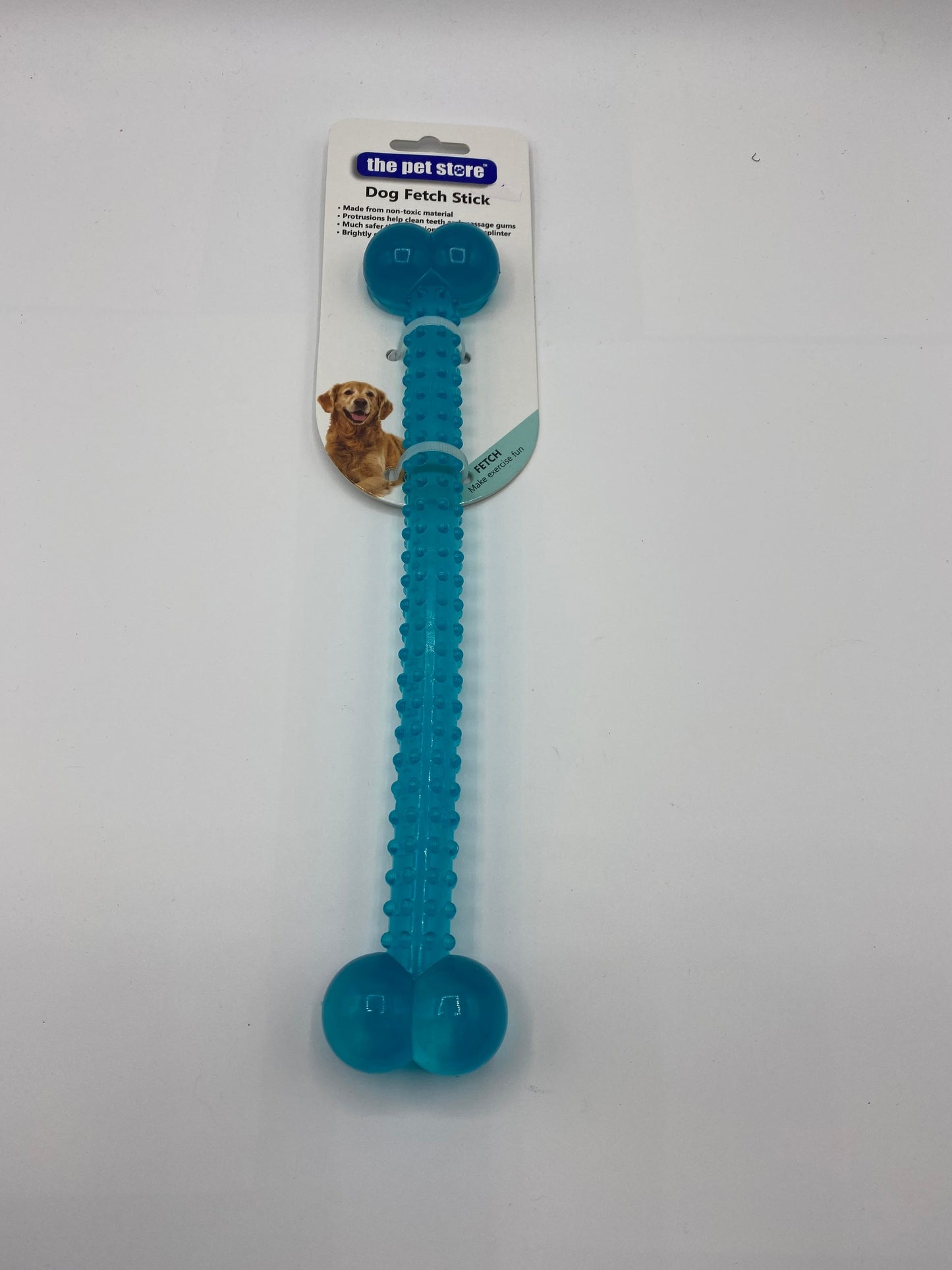 Dog Toy Rubber Fetch Stick Various Colours