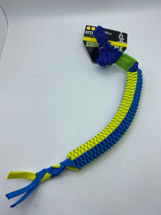 Bungee Woven Rope Tug Dog Toy Size 55cm Long