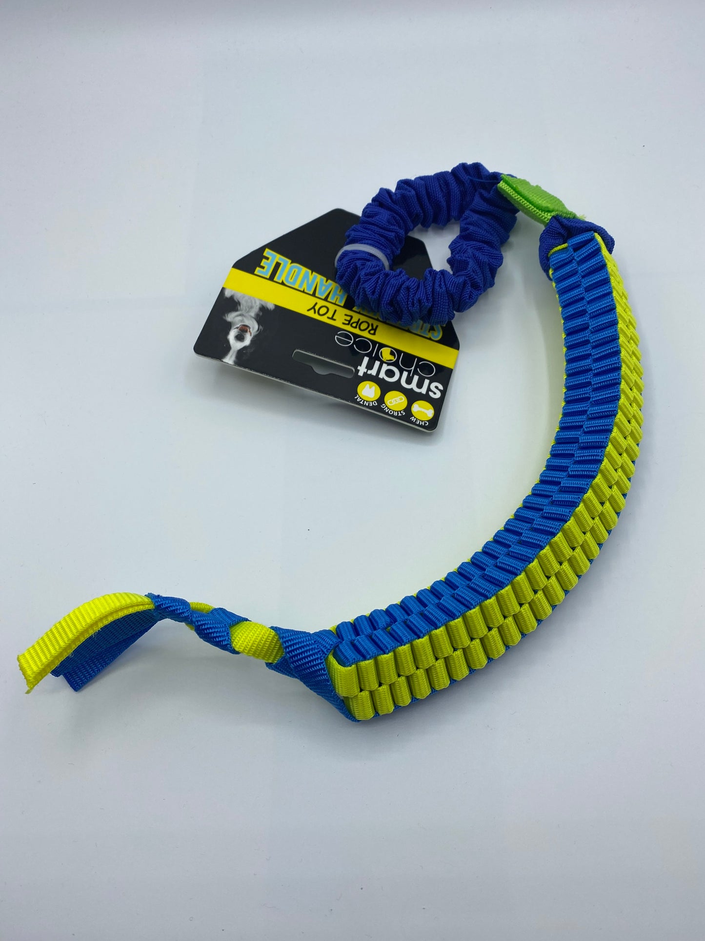 Bungee Woven Rope Tug Dog Toy Size 55cm Long