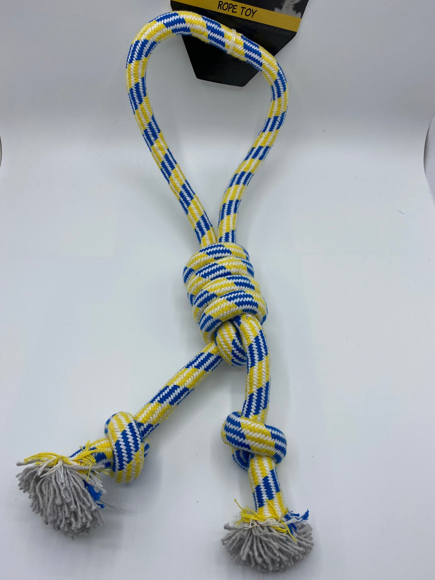 Strong Rope Dog Toy in Two Colours Approx Size 48cm Long