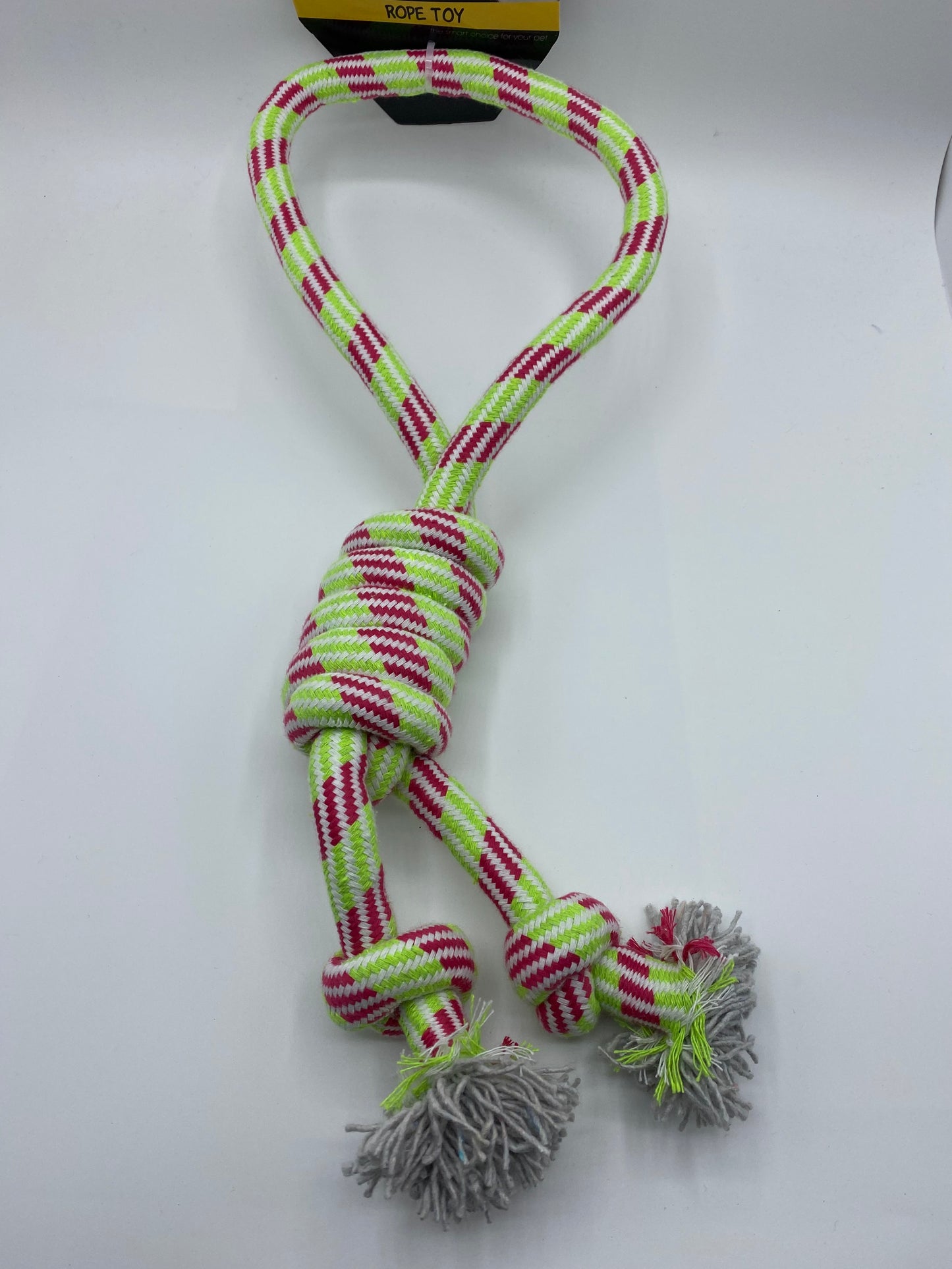 Strong Rope Dog Toy in Two Colours Approx Size 48cm Long