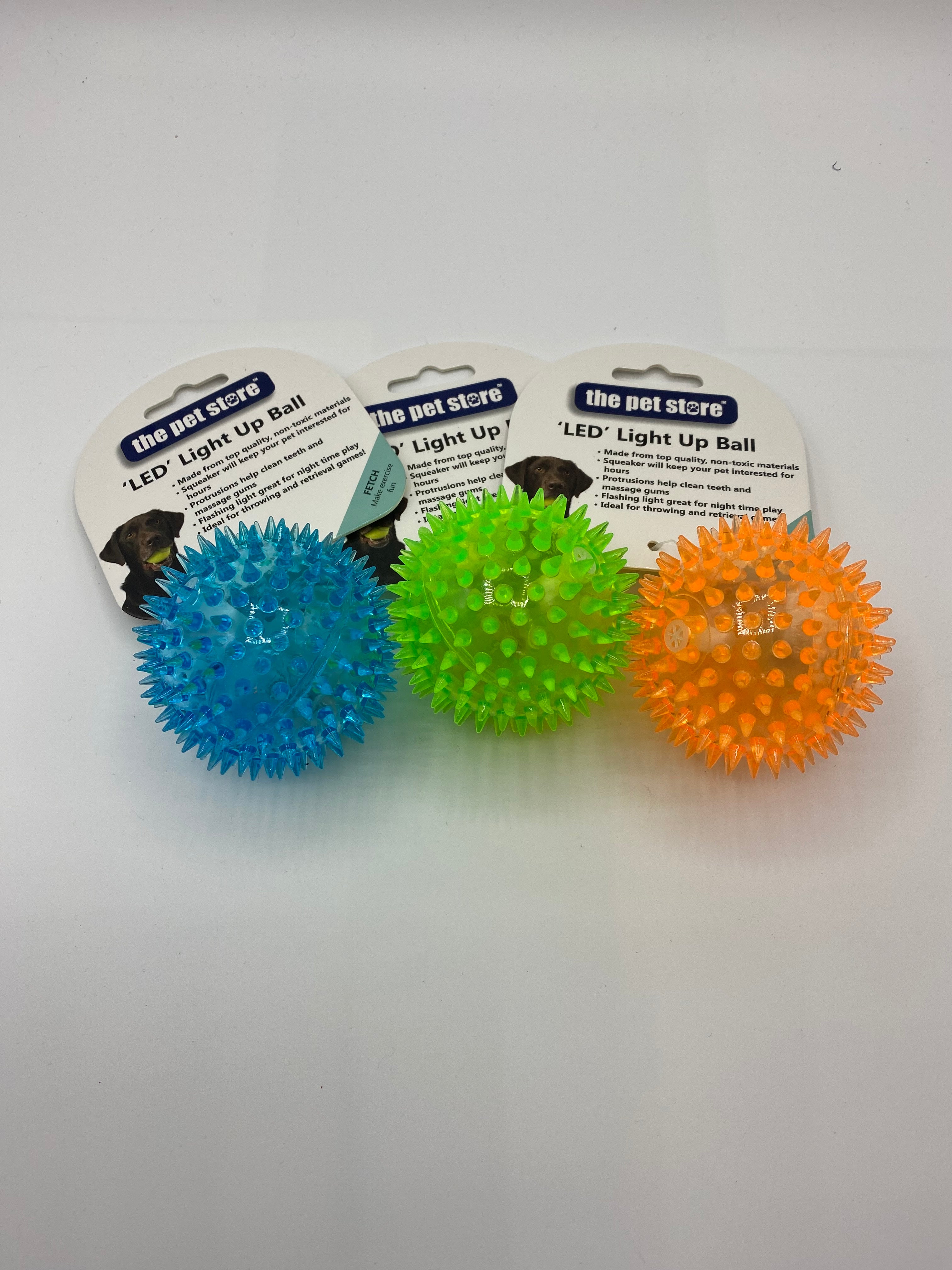 Dog Toy LED light up ball Treat my dog