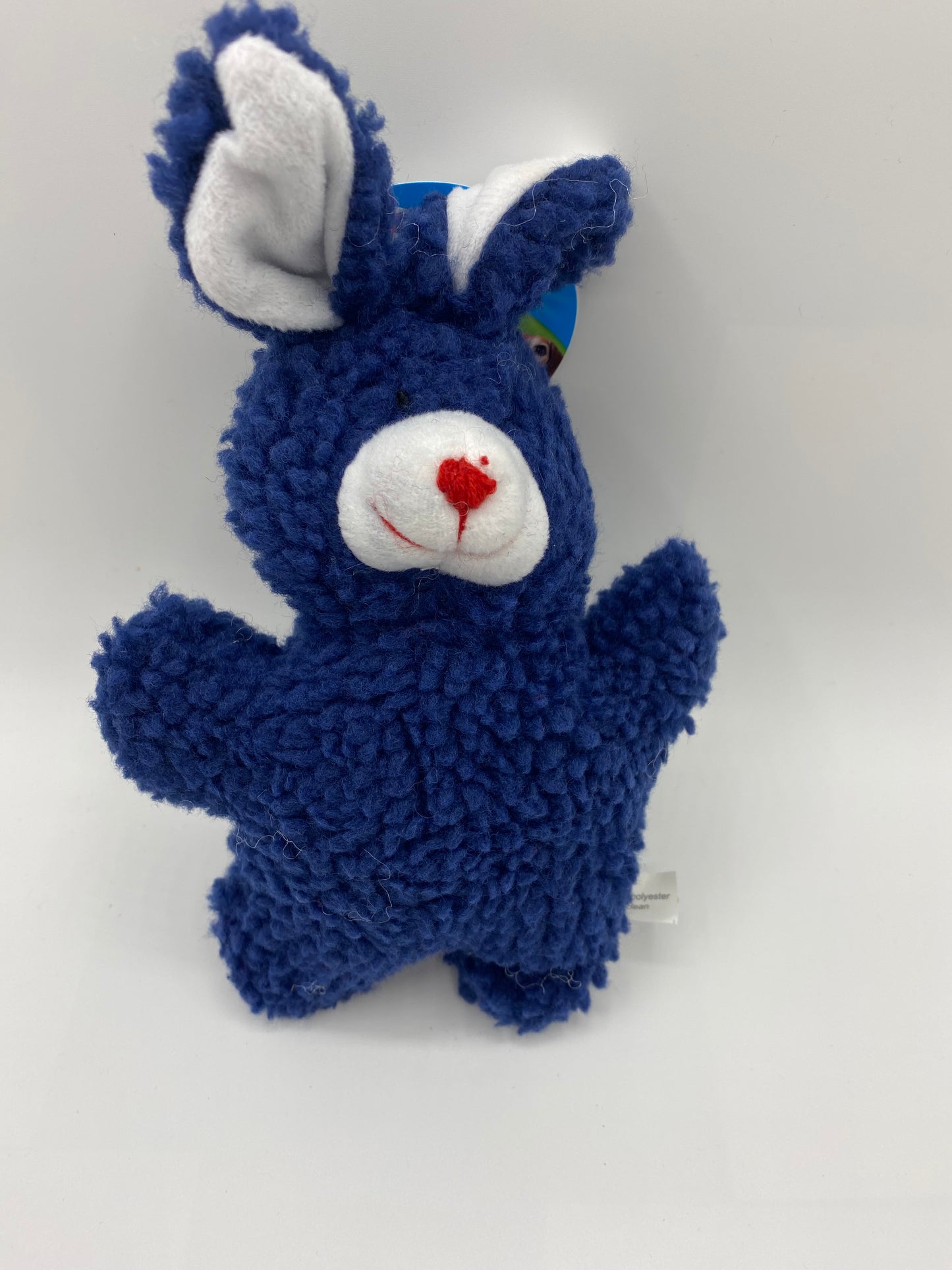 Plush Rabbit with Squeaky Dog Toy Various Colours