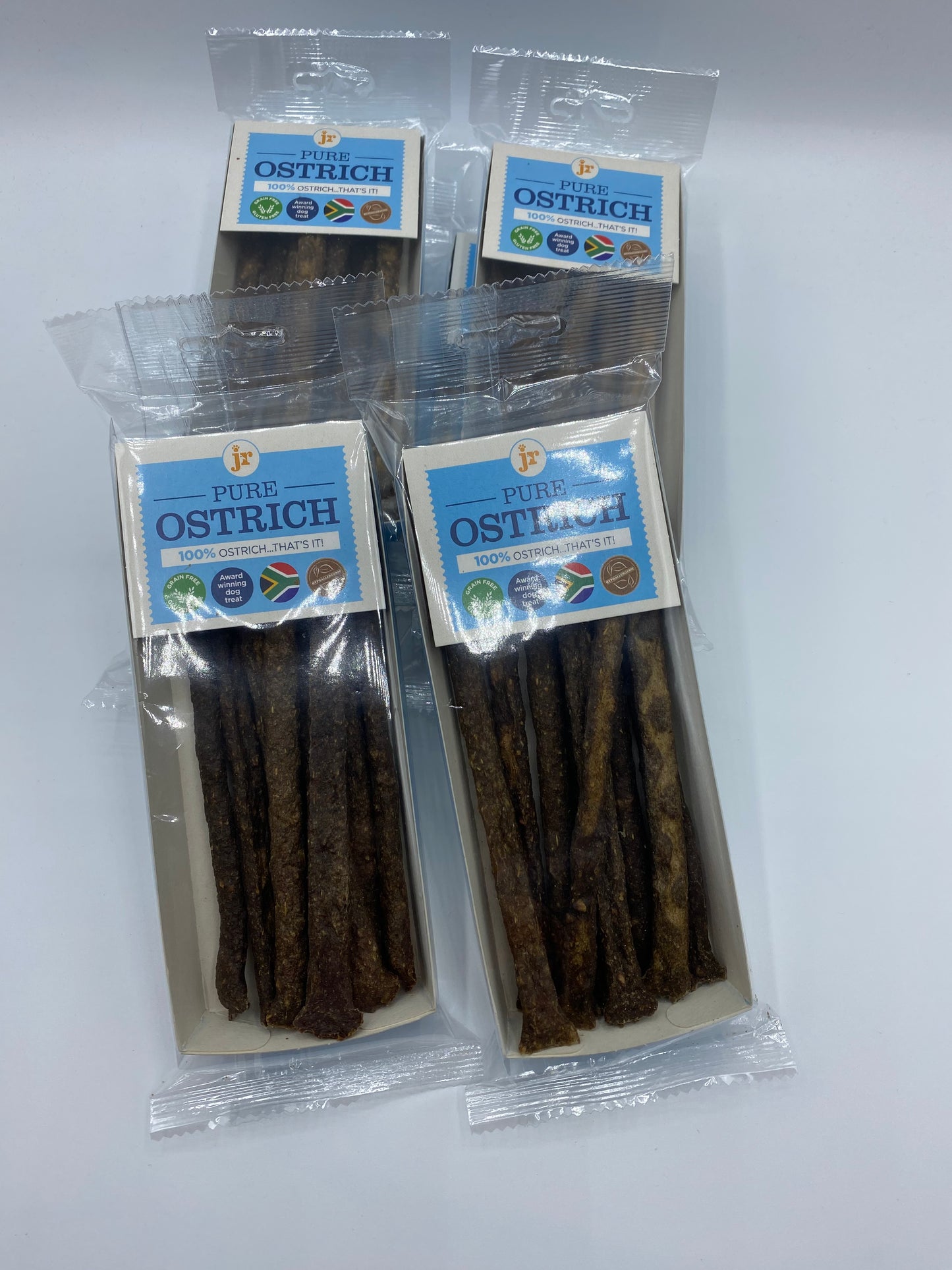 Pure Meat Ostrich Sticks from JR Pet Products 50g