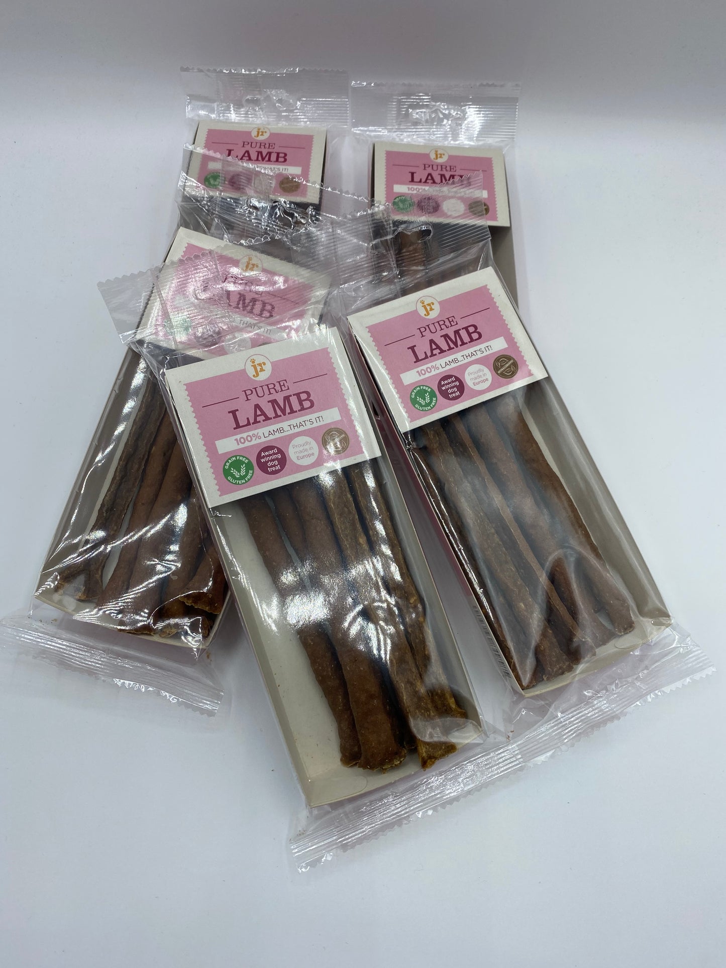 Pure Meat Lamb Sticks from JR Pet Products 50g one Box