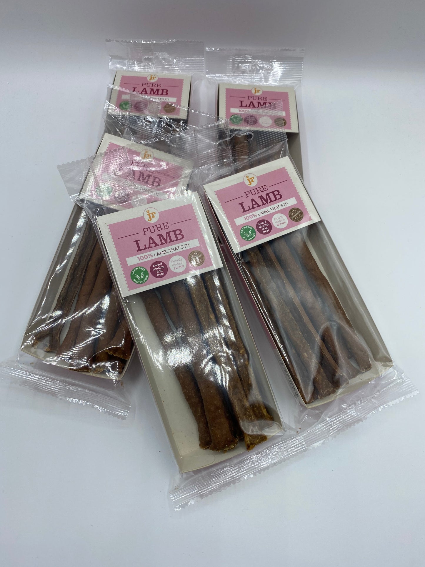 Pure Meat Lamb Sticks from JR Pet Products 50g  buy 3 and save
