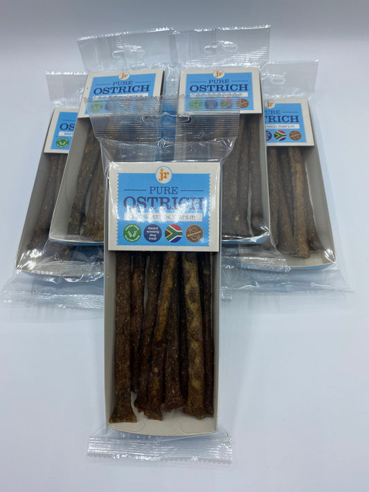 Pure Meat Ostrich Sticks from JR Pet Products 50g