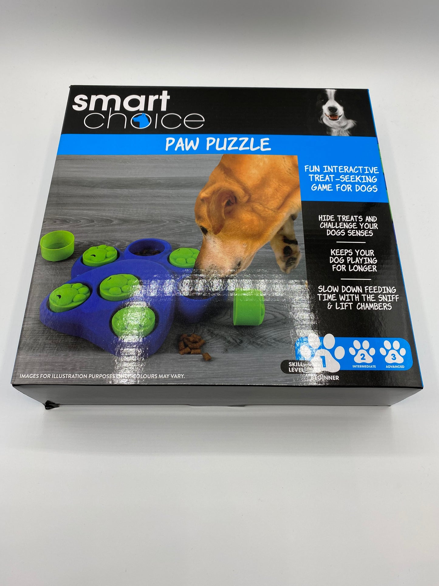 Paw Puzzle Interactive Seeking Dog Toy Game