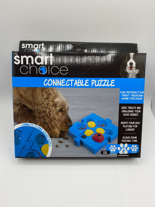 Connectable Fun Puzzzle and Interactive Seeking Dog Toy
