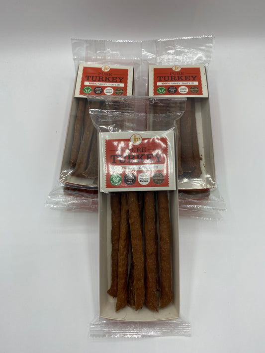 Pure Meat Turkey Sticks from JR Pet Products 50g