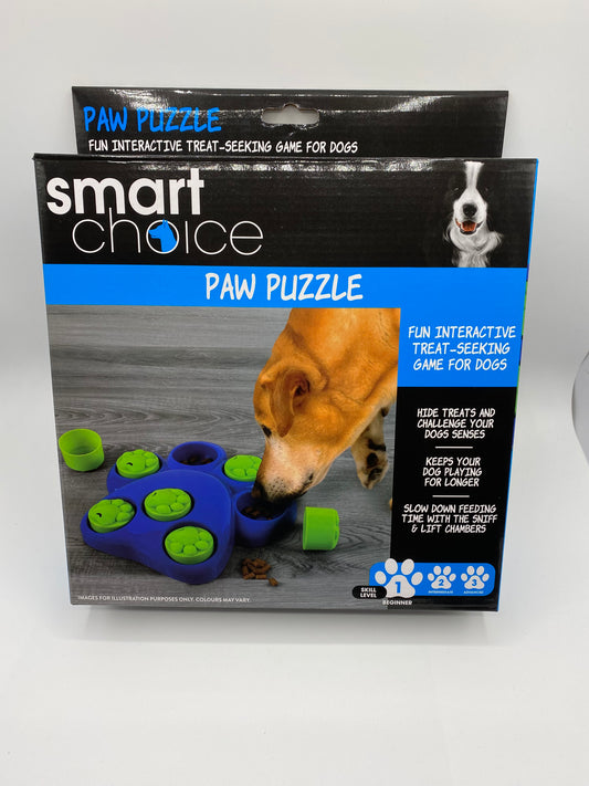 Paw Puzzle Interactive Seeking Dog Toy Game